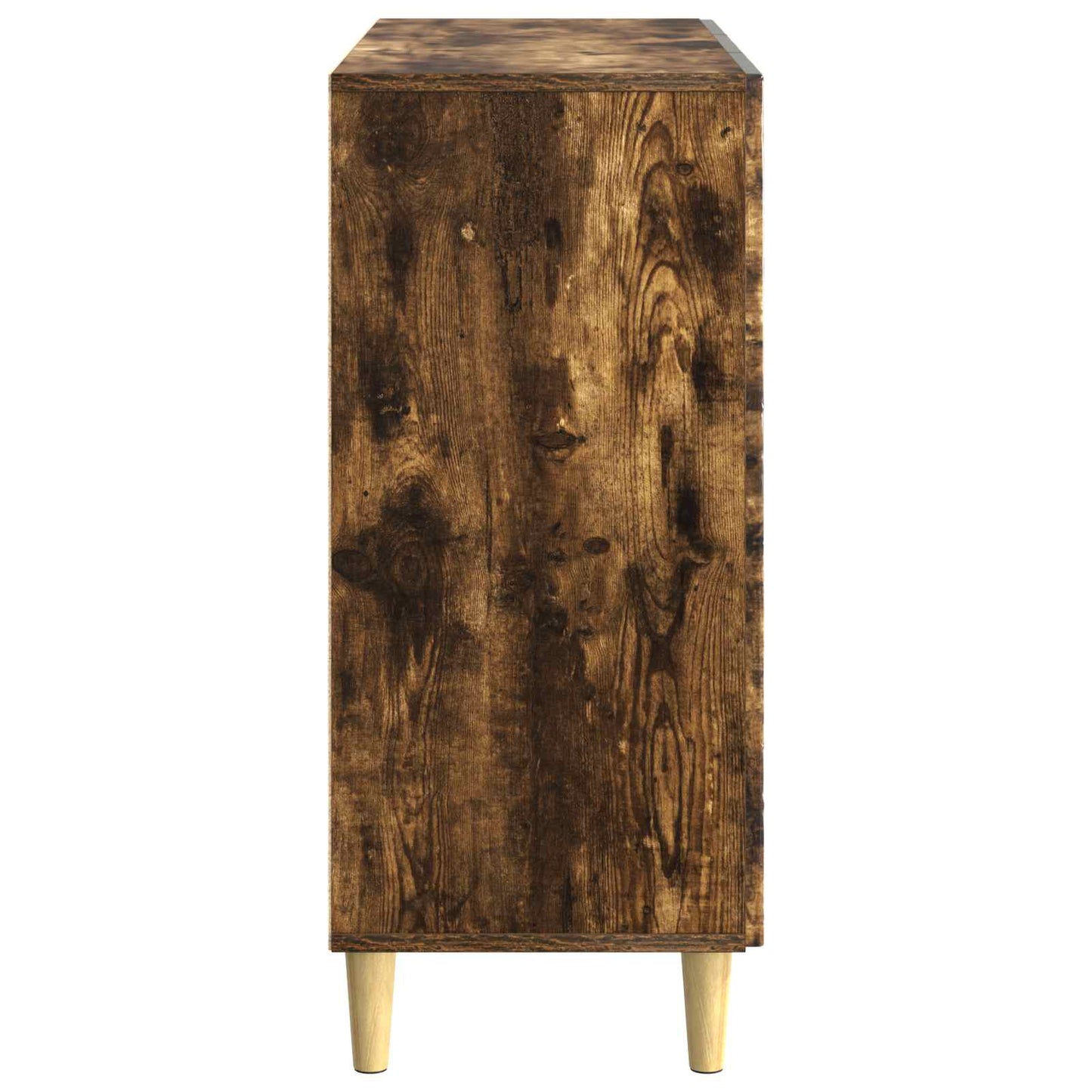 vidaXL Sideboard Smoked Oak 89 x 34.5 x 80 cm Engineered Wood