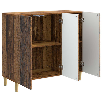vidaXL Sideboard Old Wood 89 x 34.5 x 80 cm Engineered Wood