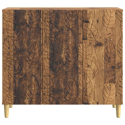 vidaXL Sideboard Old Wood 89 x 34.5 x 80 cm Engineered Wood