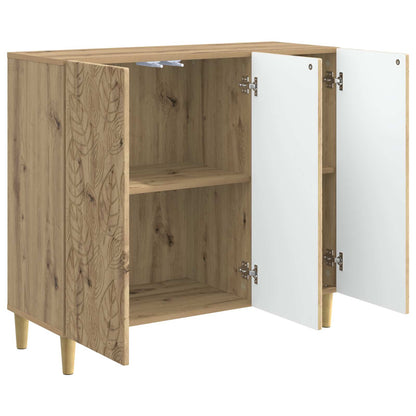 vidaXL Sideboard Artisan Oak 89 x 34.5 x 80 cm Engineered Wood