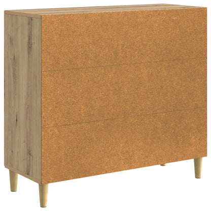 vidaXL Sideboard Artisan Oak 89 x 34.5 x 80 cm Engineered Wood