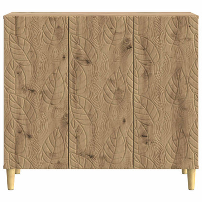 vidaXL Sideboard Artisan Oak 89 x 34.5 x 80 cm Engineered Wood