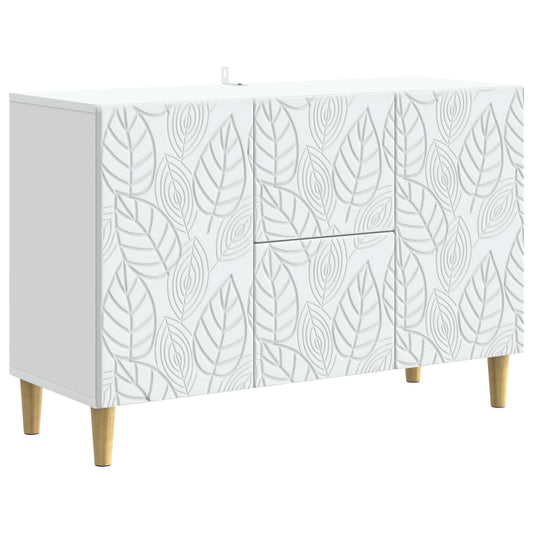 vidaXL Sideboard White 89 x 34.5 x 60 cm Engineered Wood