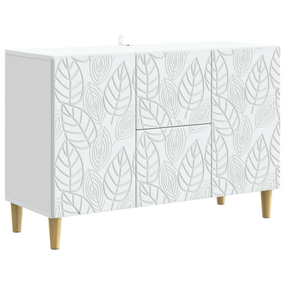 vidaXL Sideboard White 89 x 34.5 x 60 cm Engineered Wood