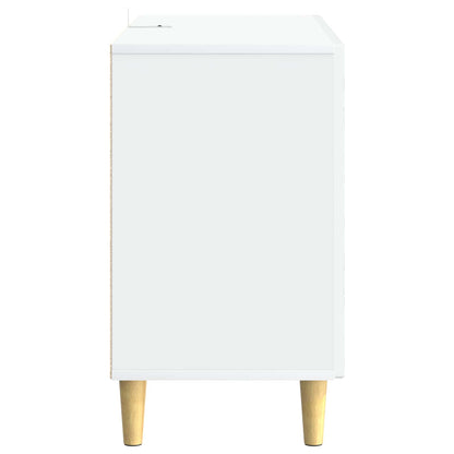vidaXL Sideboard White 89 x 34.5 x 60 cm Engineered Wood