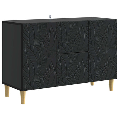 vidaXL Sideboard Black 89 x 34.5 x 60 cm Engineered Wood