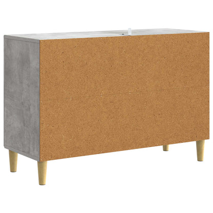 vidaXL Sideboard Concrete Grey 89 x 34.5 x 60 cm Engineered Wood