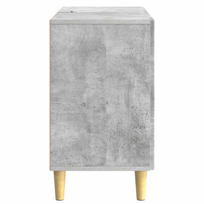 vidaXL Sideboard Concrete Grey 89 x 34.5 x 60 cm Engineered Wood