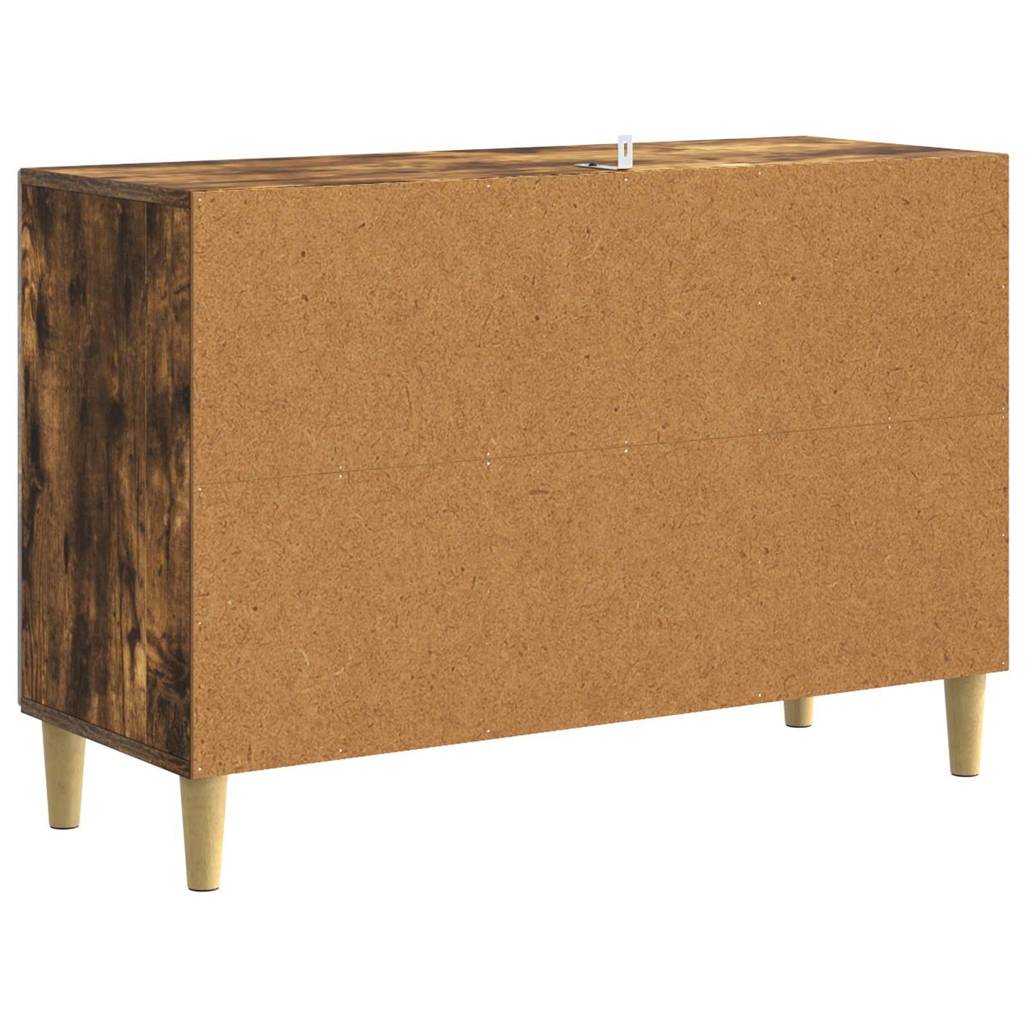 vidaXL Sideboard Smoked Oak 89 x 34.5 x 60 cm Engineered Wood