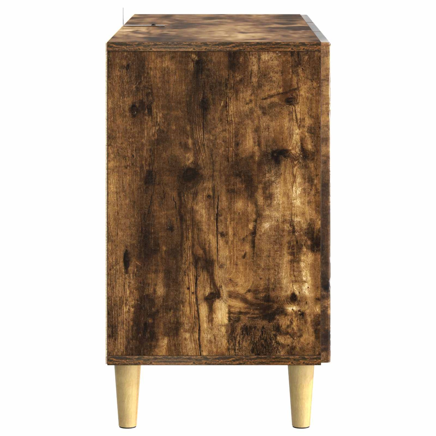 vidaXL Sideboard Smoked Oak 89 x 34.5 x 60 cm Engineered Wood