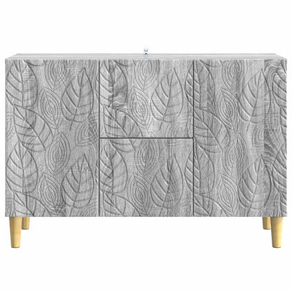 vidaXL Sideboard Grey Sonoma 89 x 34.5 x 60 cm Engineered Wood