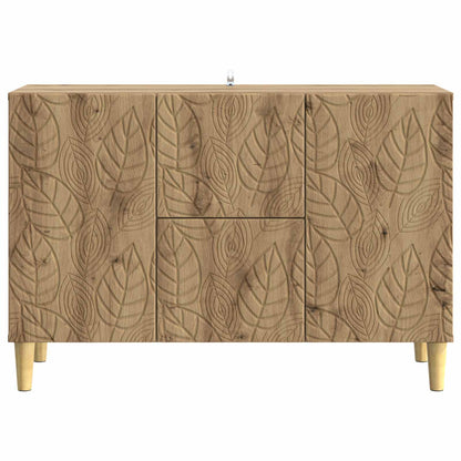 vidaXL Sideboard Artisan Oak 89 x 34.5 x 60 cm Engineered Wood