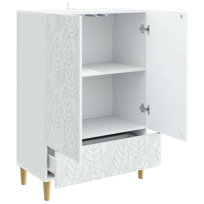vidaXL Sideboard White 66 x 34.5 x 95 cm Engineered Wood