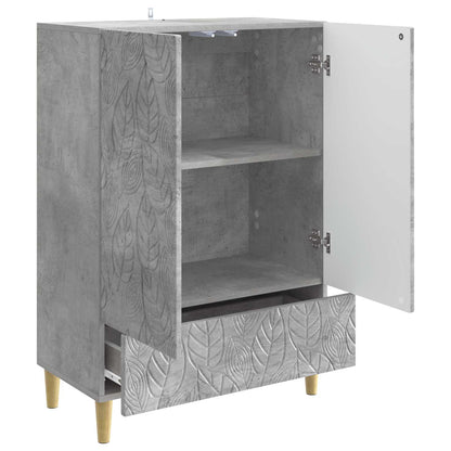 vidaXL Sideboard Concrete Grey 66 x 34.5 x 95 cm Engineered Wood