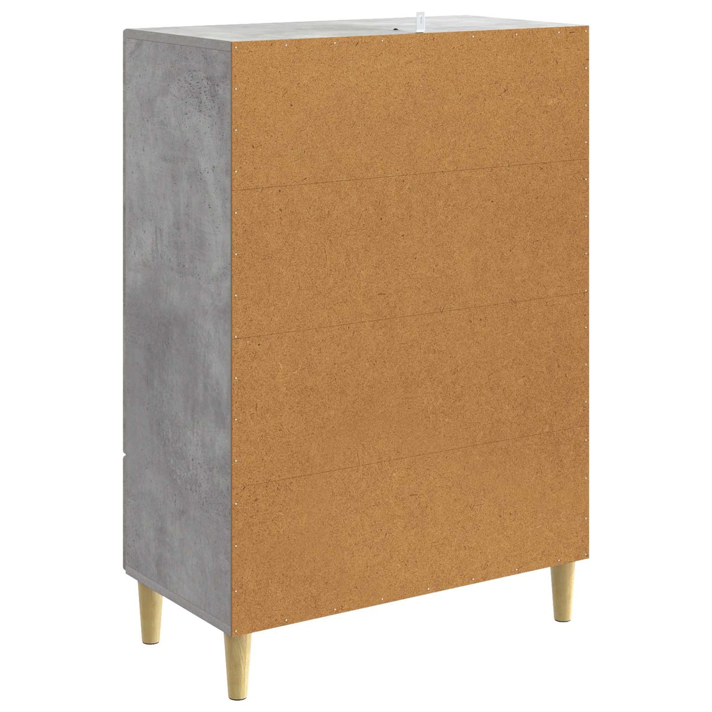 vidaXL Sideboard Concrete Grey 66 x 34.5 x 95 cm Engineered Wood