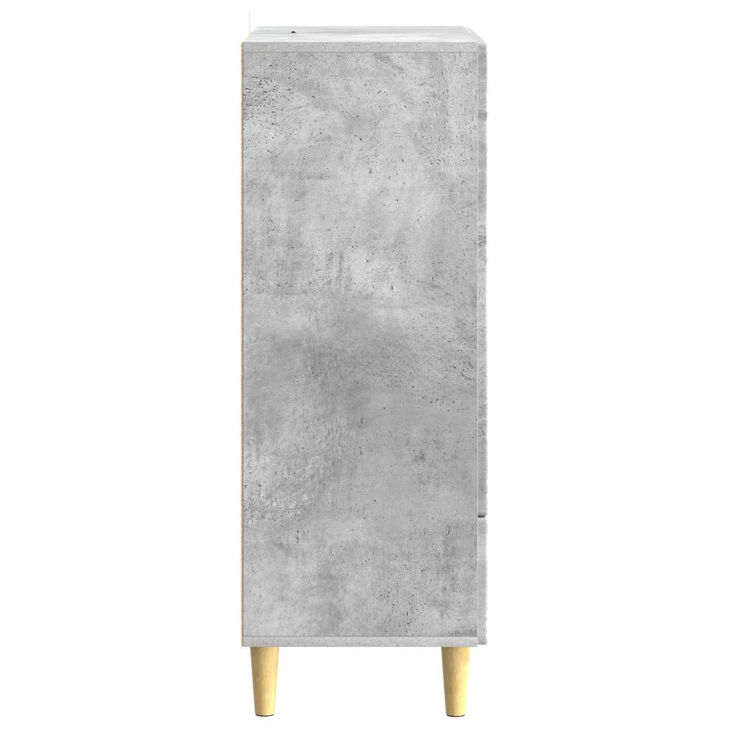 vidaXL Sideboard Concrete Grey 66 x 34.5 x 95 cm Engineered Wood