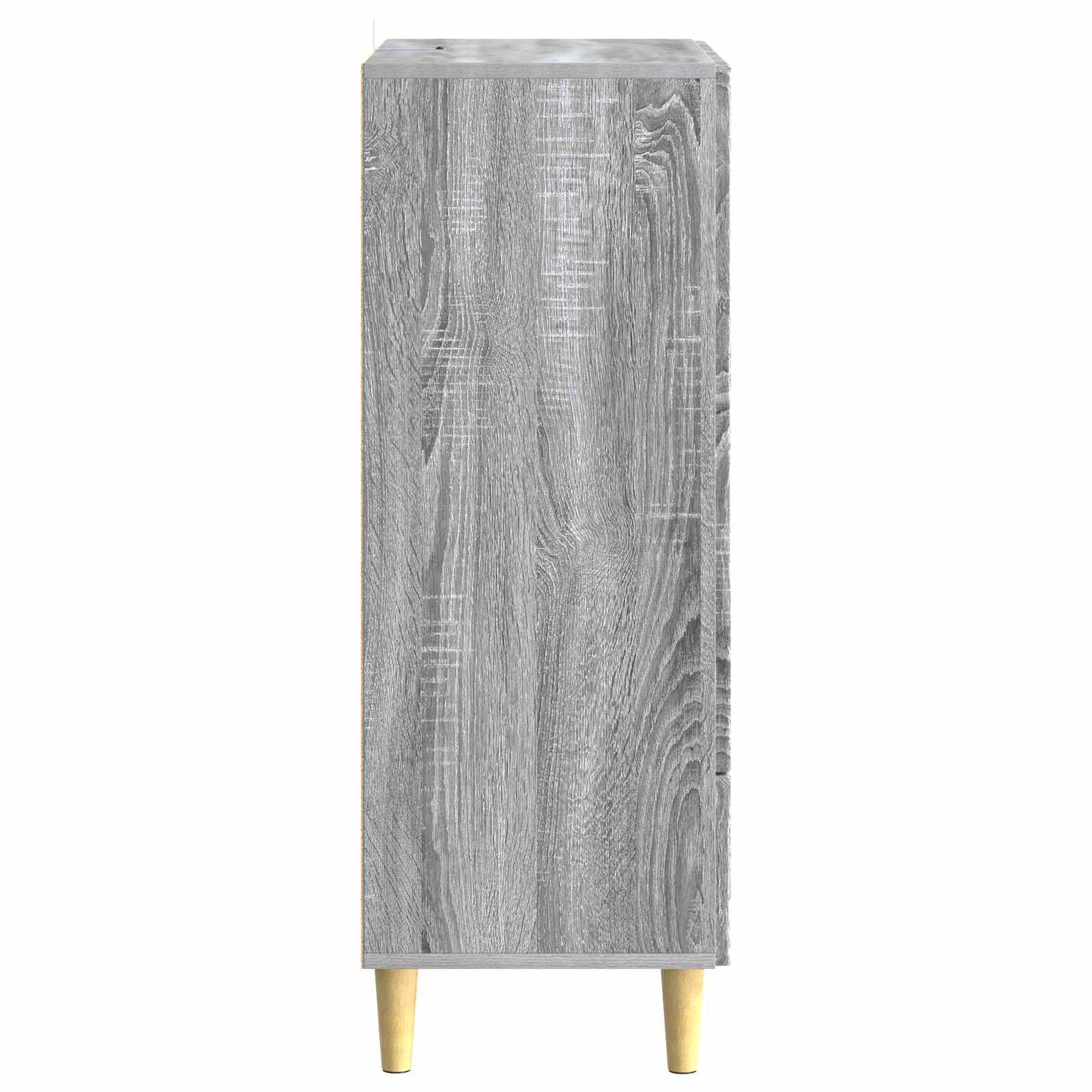 vidaXL Sideboard Grey Sonoma 66 x 34.5 x 95 cm Engineered Wood