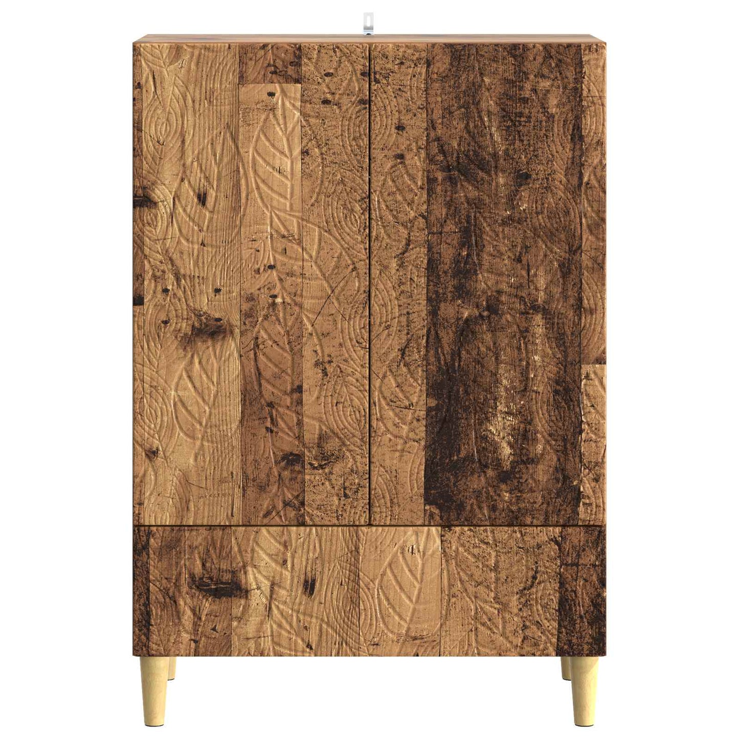 vidaXL Sideboard Old Wood 66 x 34.5 x 95 cm Engineered Wood