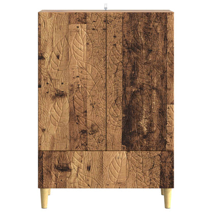 vidaXL Sideboard Old Wood 66 x 34.5 x 95 cm Engineered Wood