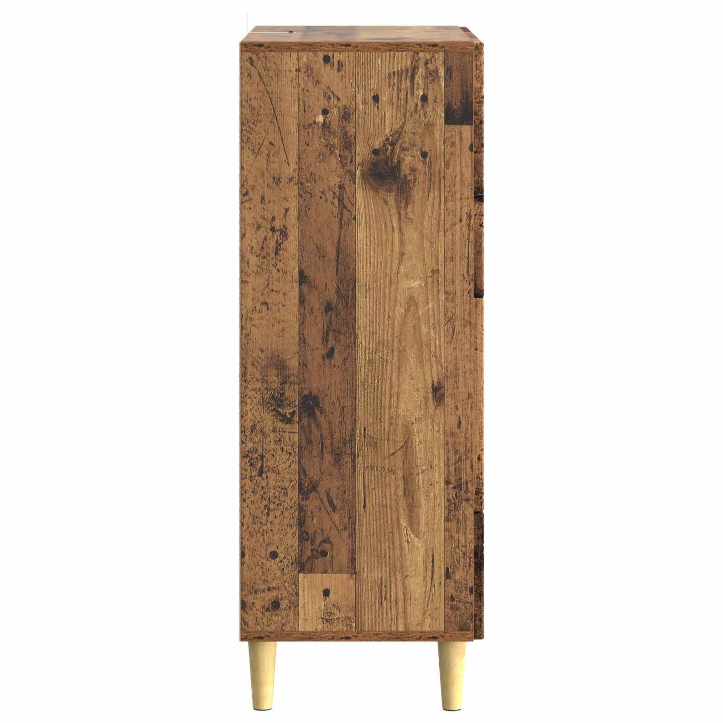vidaXL Sideboard Old Wood 66 x 34.5 x 95 cm Engineered Wood