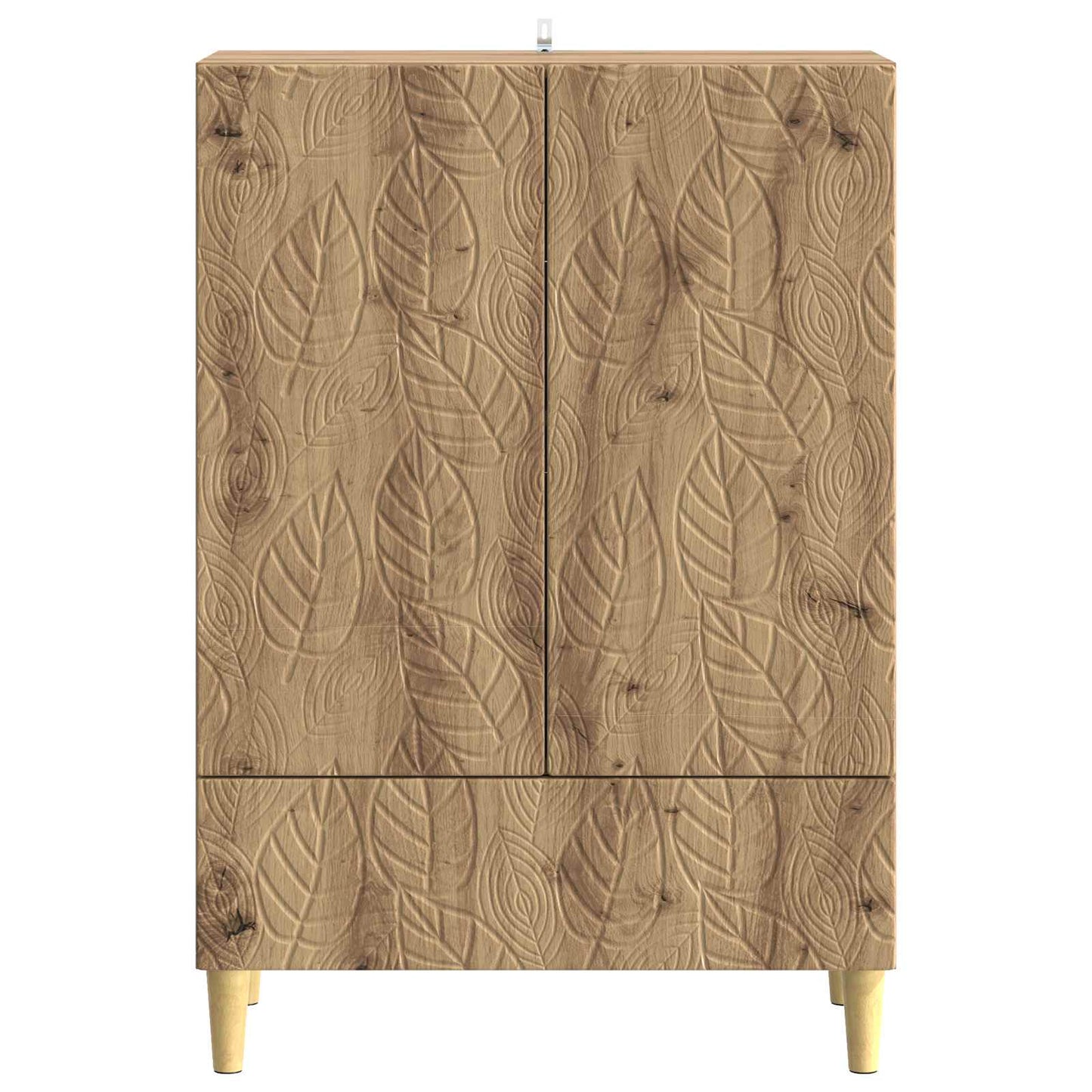 vidaXL Sideboard Artisan Oak 66 x 34.5 x 95 cm Engineered Wood