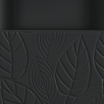 vidaXL TV Cabinet 102 x 34.5 x 50 cm Black Engineered Wood