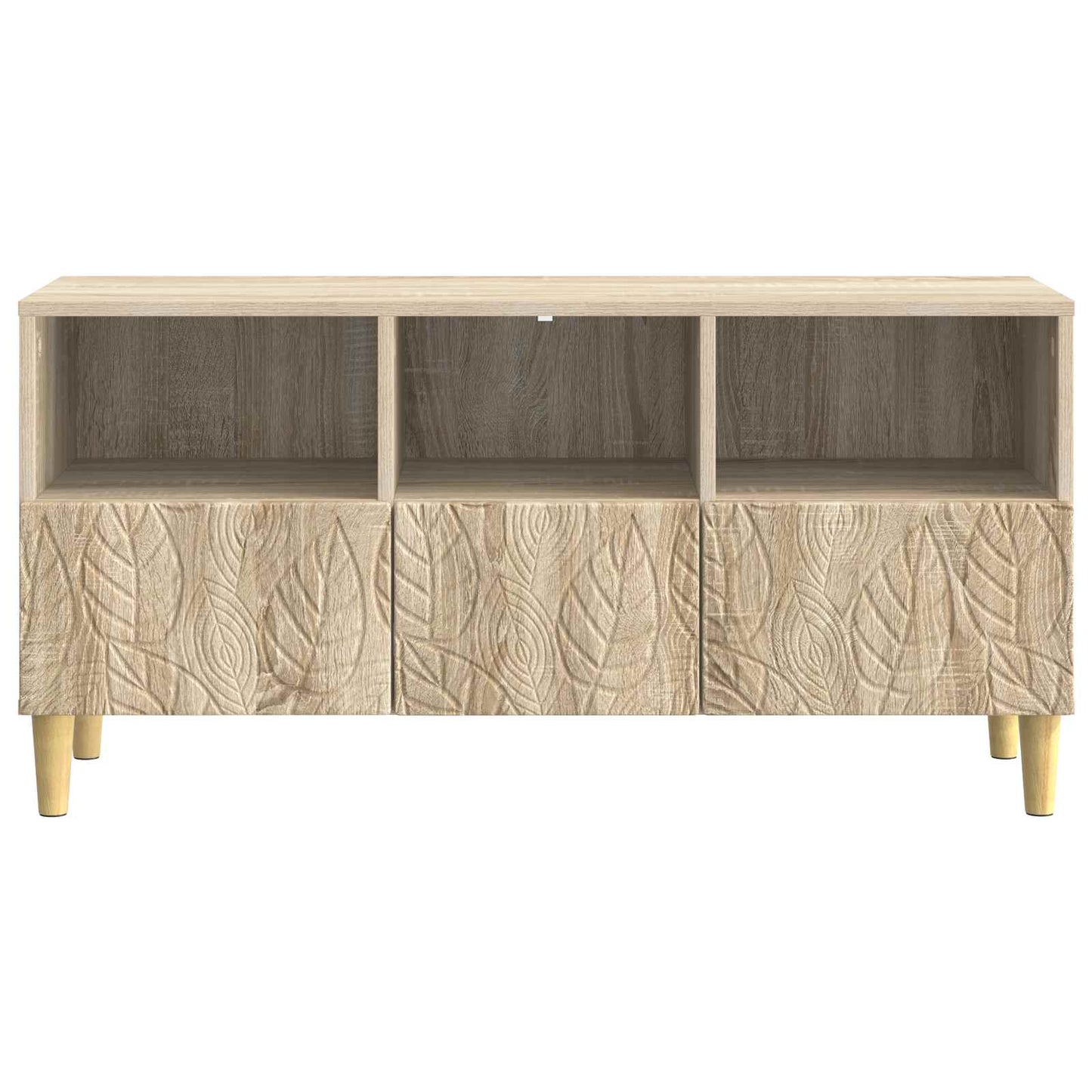 vidaXL TV Cabinet 102 x 34.5 x 50 cm Sonoma Oak Engineered Wood