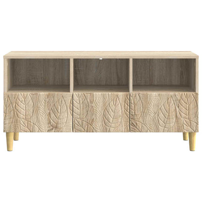 vidaXL TV Cabinet 102 x 34.5 x 50 cm Sonoma Oak Engineered Wood