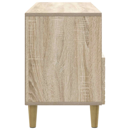 vidaXL TV Cabinet 102 x 34.5 x 50 cm Sonoma Oak Engineered Wood