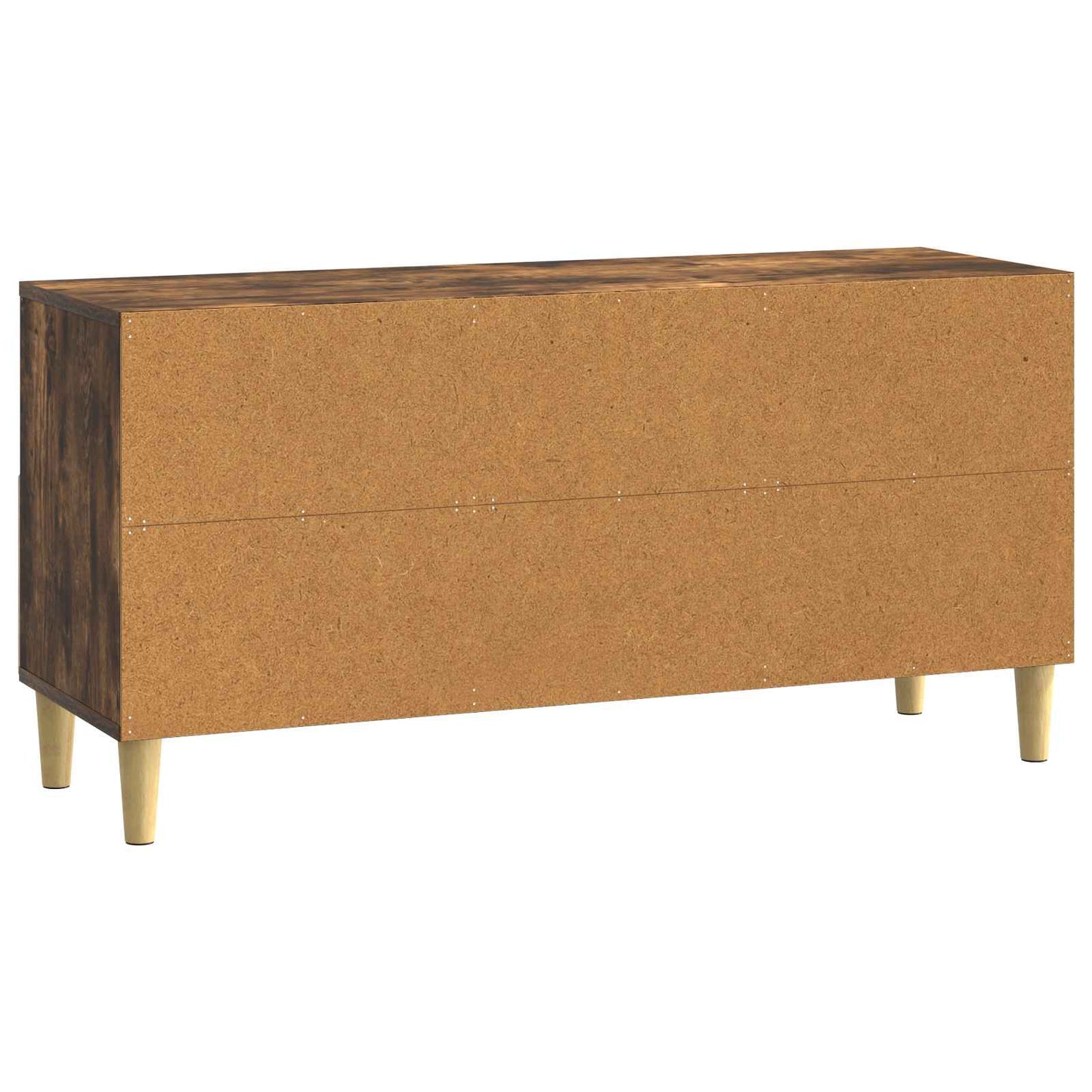 vidaXL TV Cabinet 102 x 34.5 x 50 cm Smoked Oak Engineered Wood