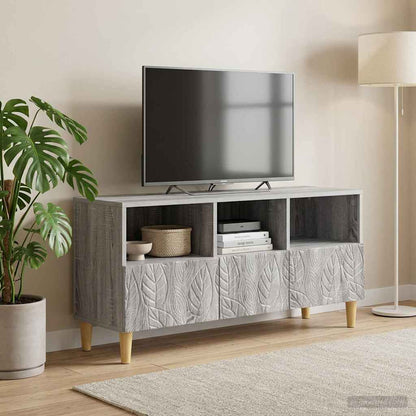 vidaXL TV Cabinet 102 x 34.5 x 50 cm Grey Sonoma Engineered Wood