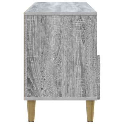 vidaXL TV Cabinet 102 x 34.5 x 50 cm Grey Sonoma Engineered Wood