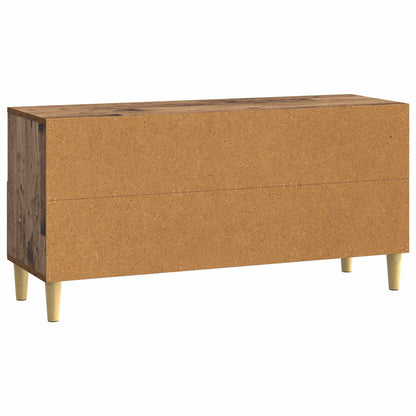 vidaXL TV Cabinet 102 x 34.5 x 50 cm Old Wood Engineered Wood