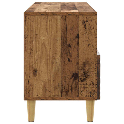 vidaXL TV Cabinet 102 x 34.5 x 50 cm Old Wood Engineered Wood