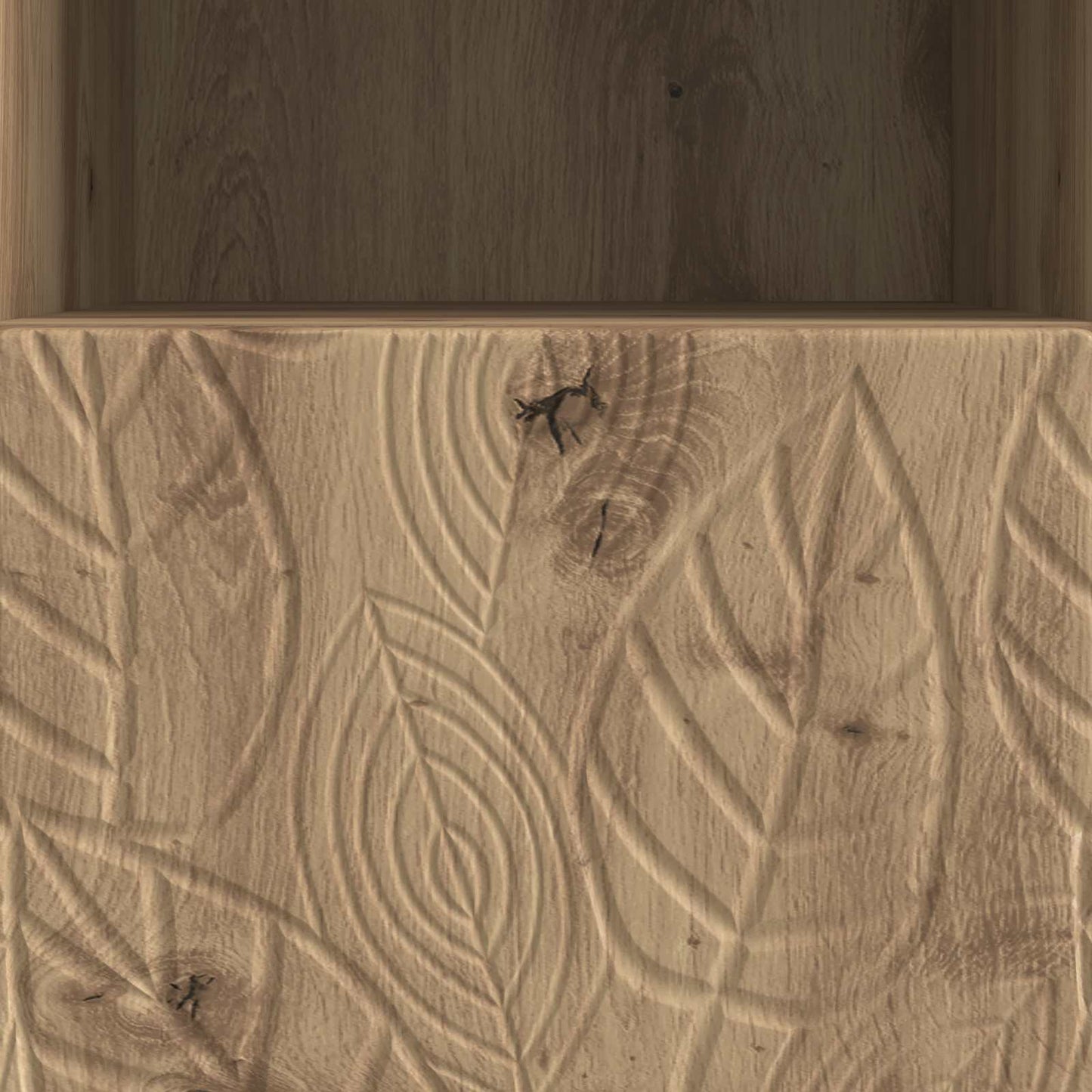vidaXL TV Cabinet 102 x 34.5 x 50 cm Artisan Oak Engineered Wood