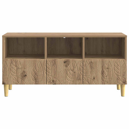 vidaXL TV Cabinet 102 x 34.5 x 50 cm Artisan Oak Engineered Wood