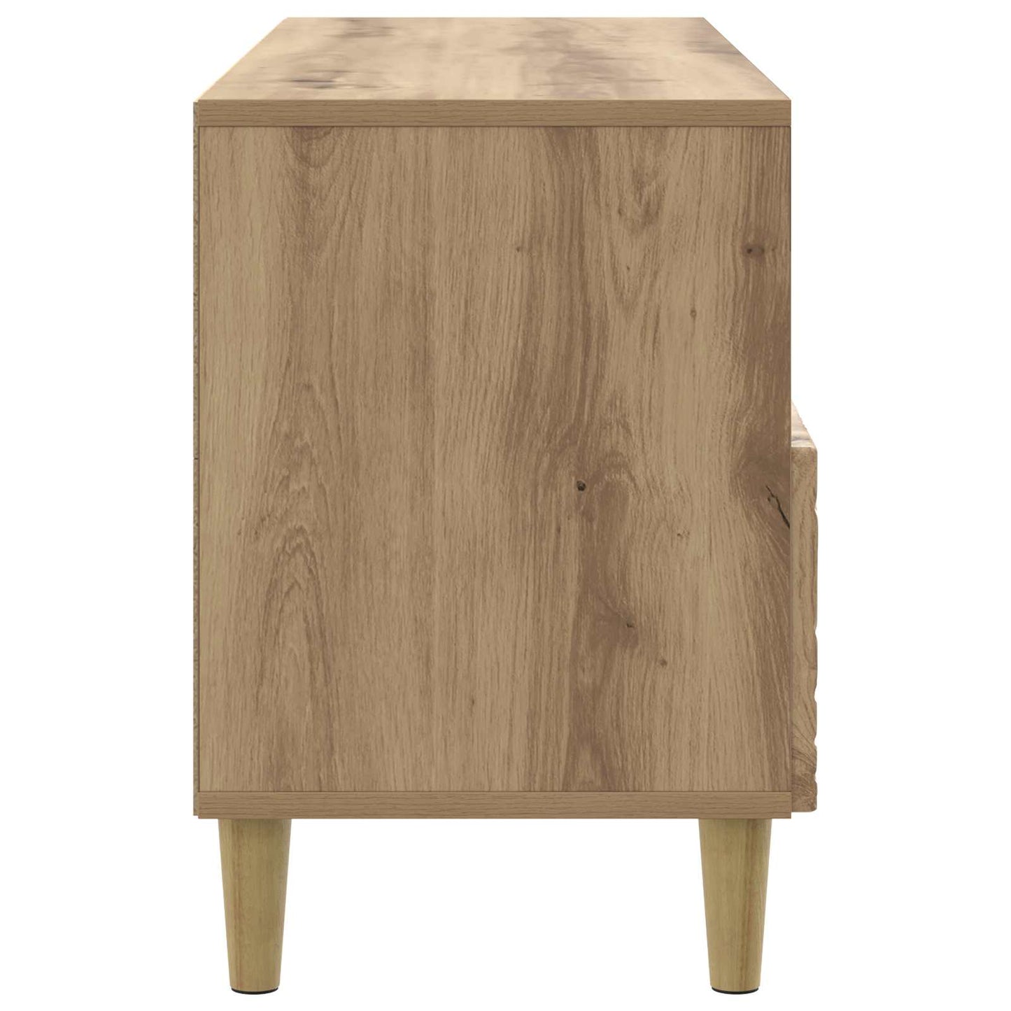 vidaXL TV Cabinet 102 x 34.5 x 50 cm Artisan Oak Engineered Wood
