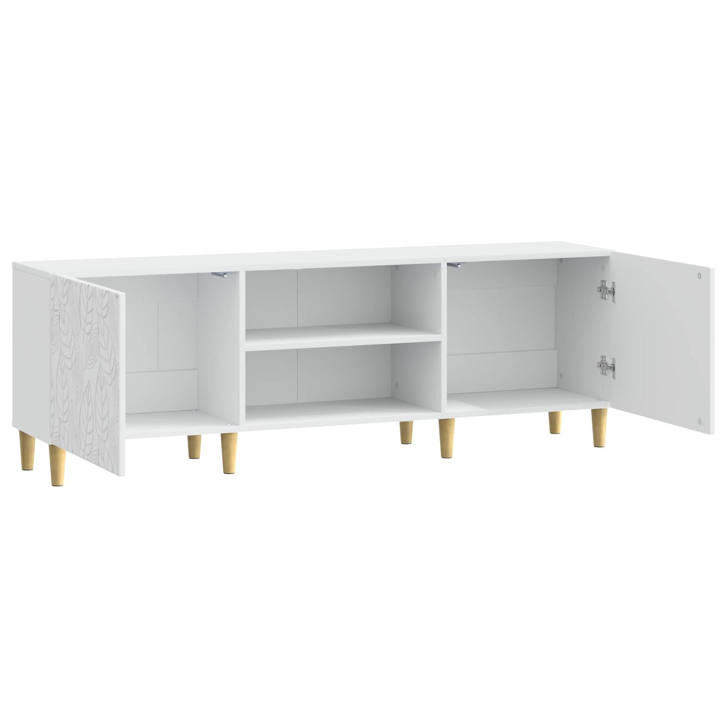 vidaXL TV Cabinet 150 x 31 x 50 cm White Engineered Wood