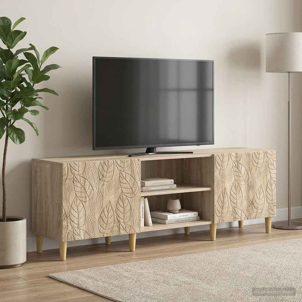 vidaXL TV Cabinet 150 x 31 x 50 cm Sonoma Oak Engineered Wood