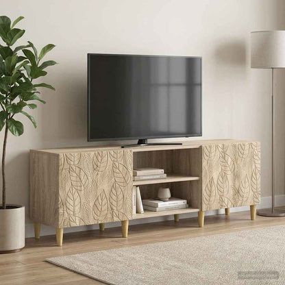 vidaXL TV Cabinet 150 x 31 x 50 cm Sonoma Oak Engineered Wood