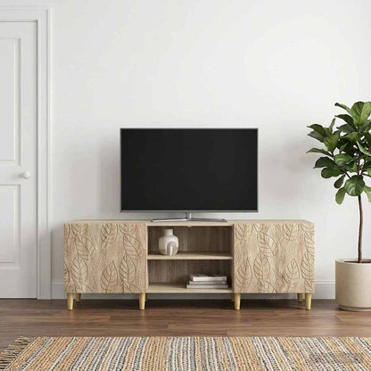 vidaXL TV Cabinet 150 x 31 x 50 cm Sonoma Oak Engineered Wood