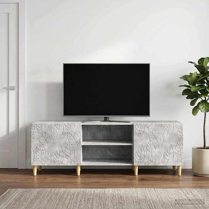 vidaXL TV Cabinet 150 x 31 x 50 cm Concrete Grey Engineered Wood