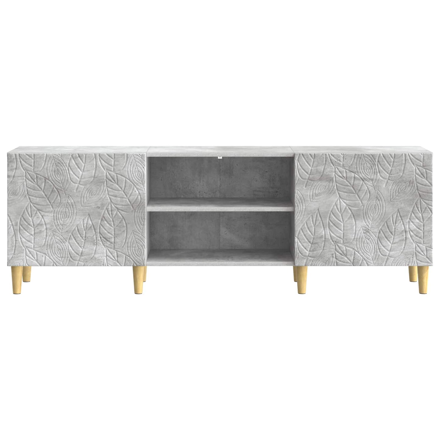 vidaXL TV Cabinet 150 x 31 x 50 cm Concrete Grey Engineered Wood