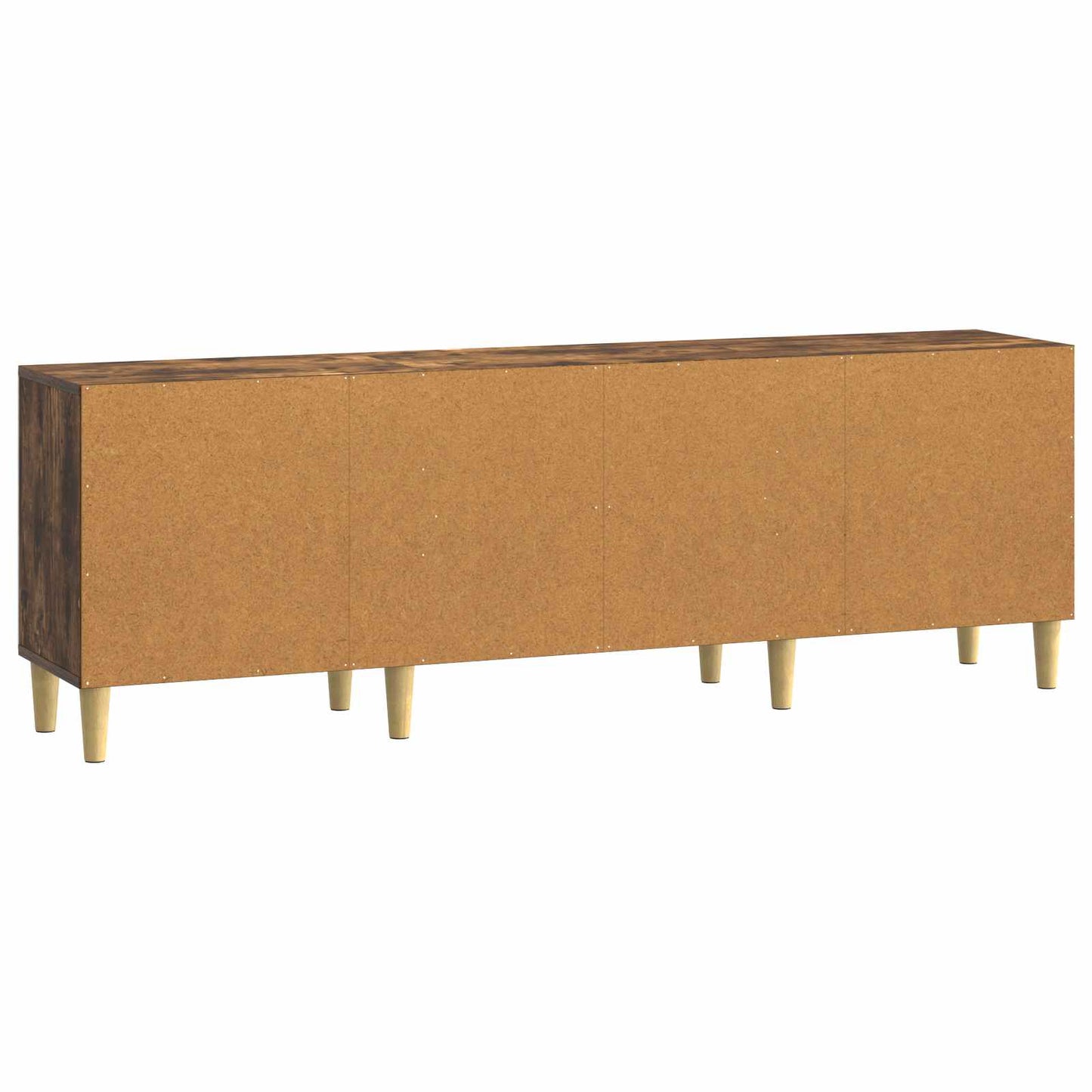 vidaXL TV Cabinet 150 x 31 x 50 cm Smoked Oak Engineered Wood