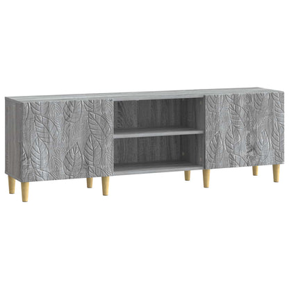 vidaXL TV Cabinet 150 x 31 x 50 cm Grey Sonoma Engineered Wood