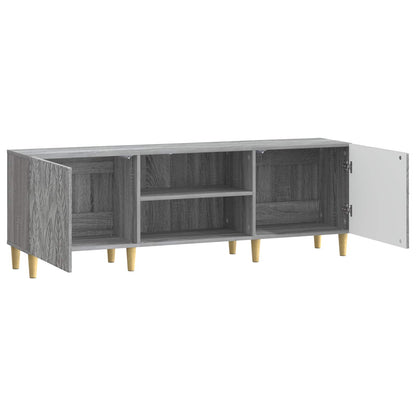 vidaXL TV Cabinet 150 x 31 x 50 cm Grey Sonoma Engineered Wood