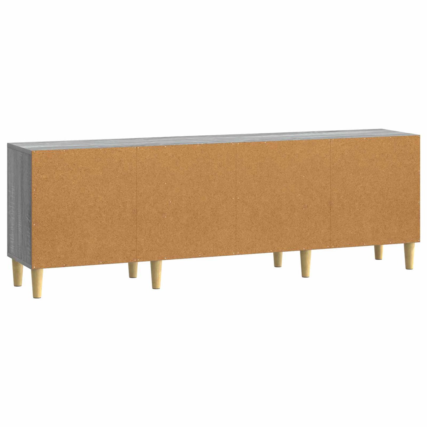 vidaXL TV Cabinet 150 x 31 x 50 cm Grey Sonoma Engineered Wood