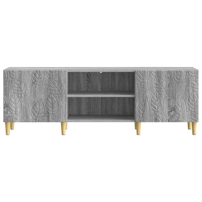 vidaXL TV Cabinet 150 x 31 x 50 cm Grey Sonoma Engineered Wood