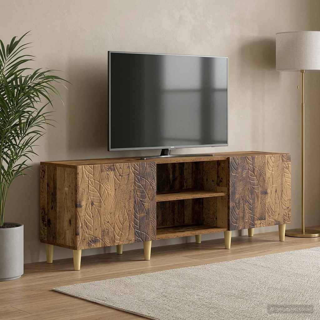 vidaXL TV Cabinet 150 x 31 x 50 cm Old Wood Engineered Wood