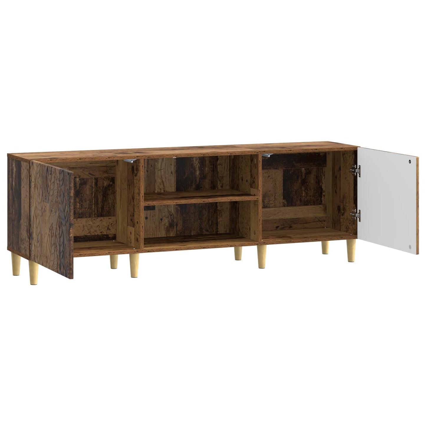vidaXL TV Cabinet 150 x 31 x 50 cm Old Wood Engineered Wood